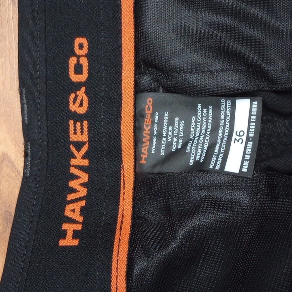 Hawke & Co Black Men's Shorts 36W NWT - Picture 2 of 4